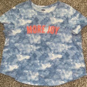 Tie dye More Joy tshirt